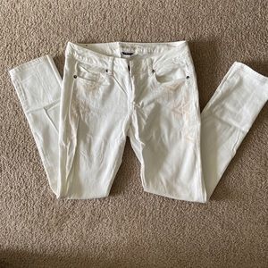 American Eagle white Skinny jeans